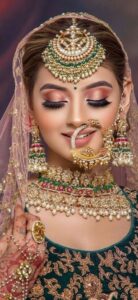 Bridal makeup
