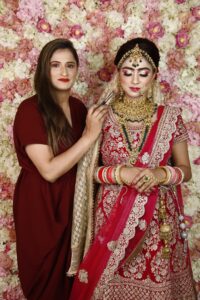 Bridal makeup