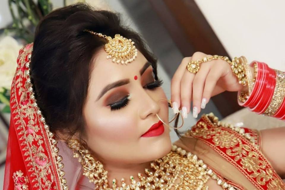 Bridal makeup